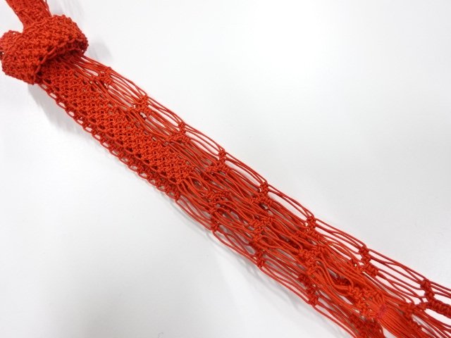 JAPANESE KIMONO / SUMMER HAND-TIED OBIJIME